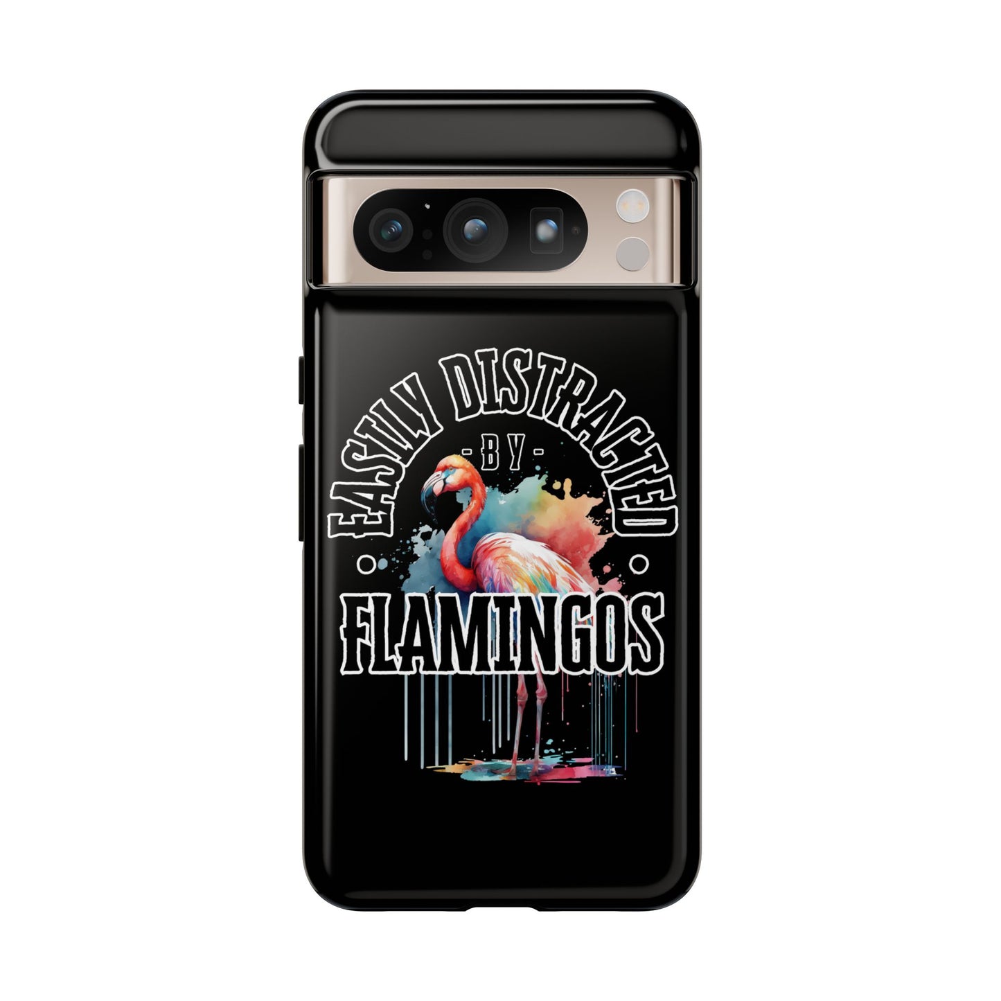 Easily Distracted - Flamingos - Tough Cases