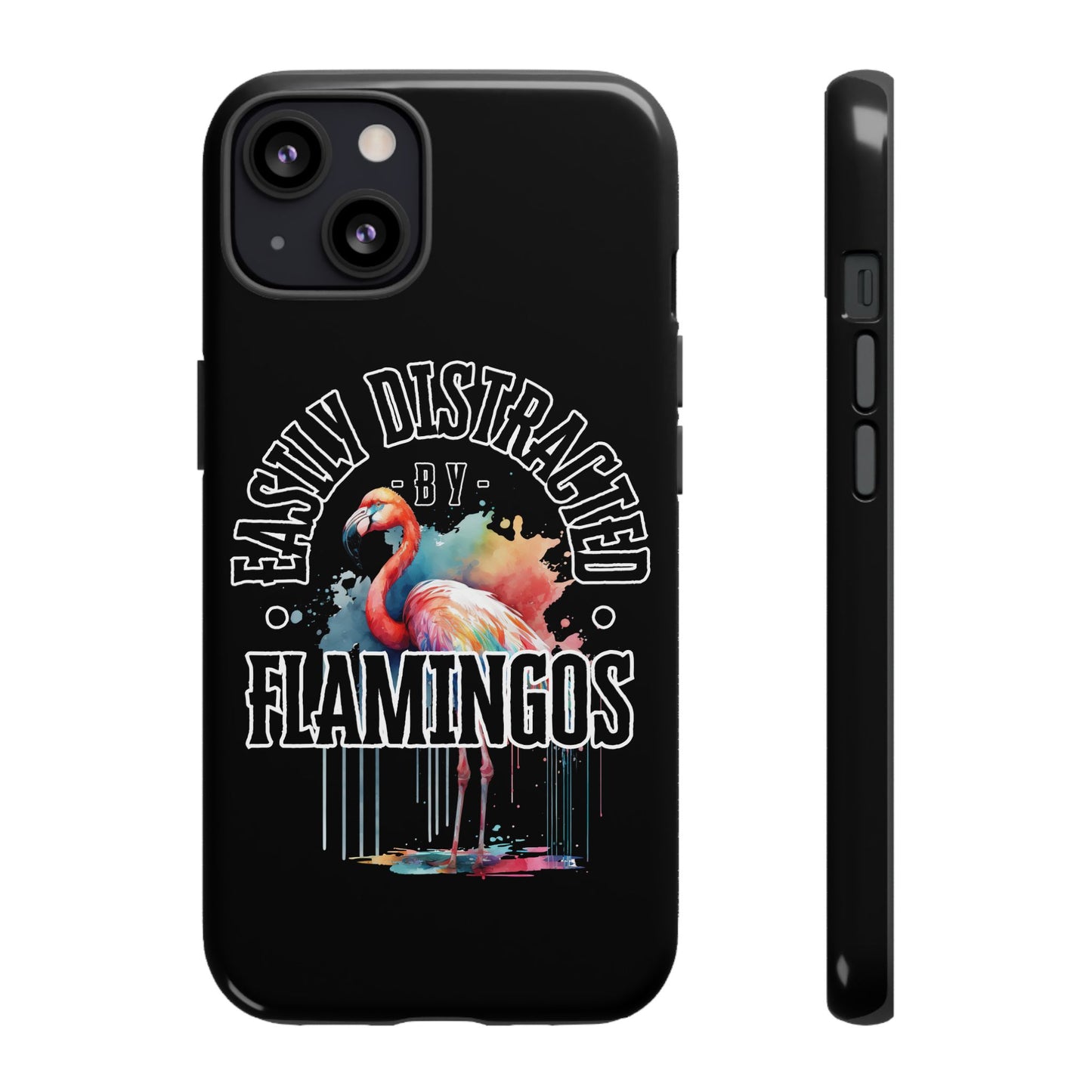 Easily Distracted - Flamingos - Tough Cases