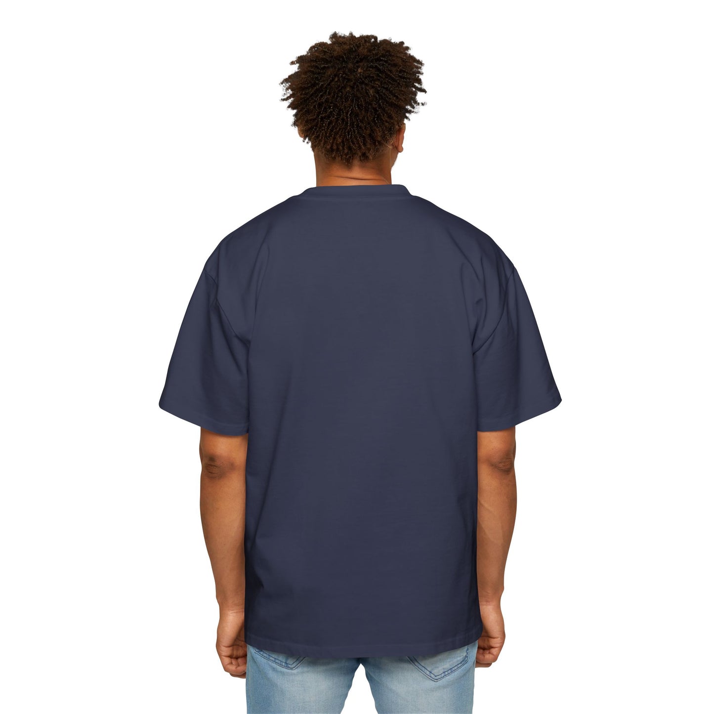 Binge Watch - Mountains - Men's Heavy Oversized Tee