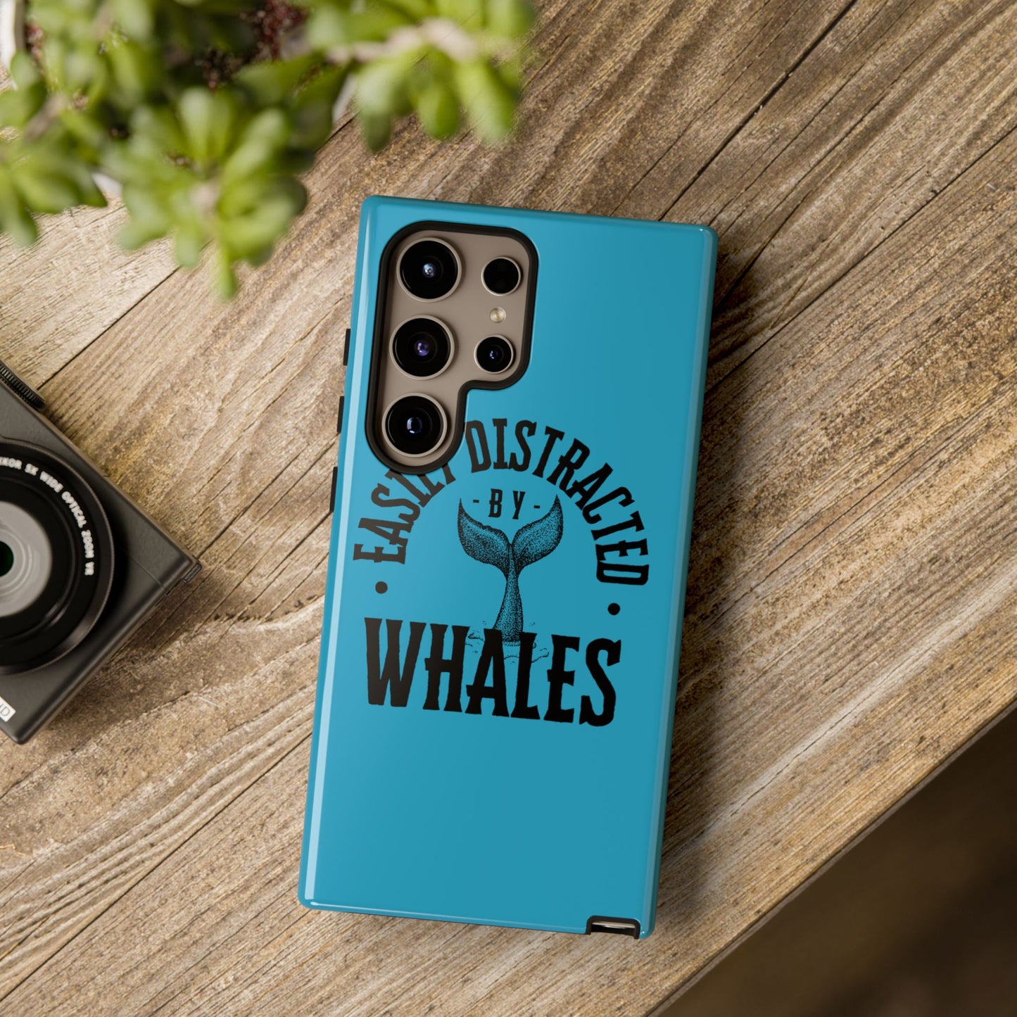 Easily Distracted - Whale - Tough Cases