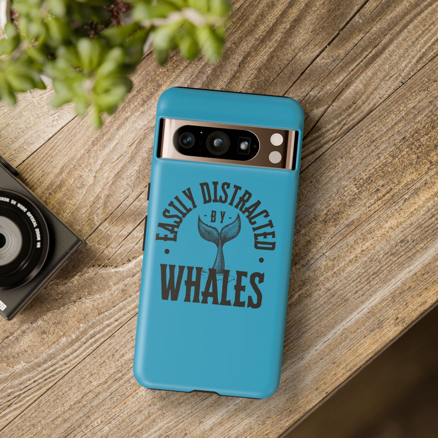 Easily Distracted - Whale - Tough Cases