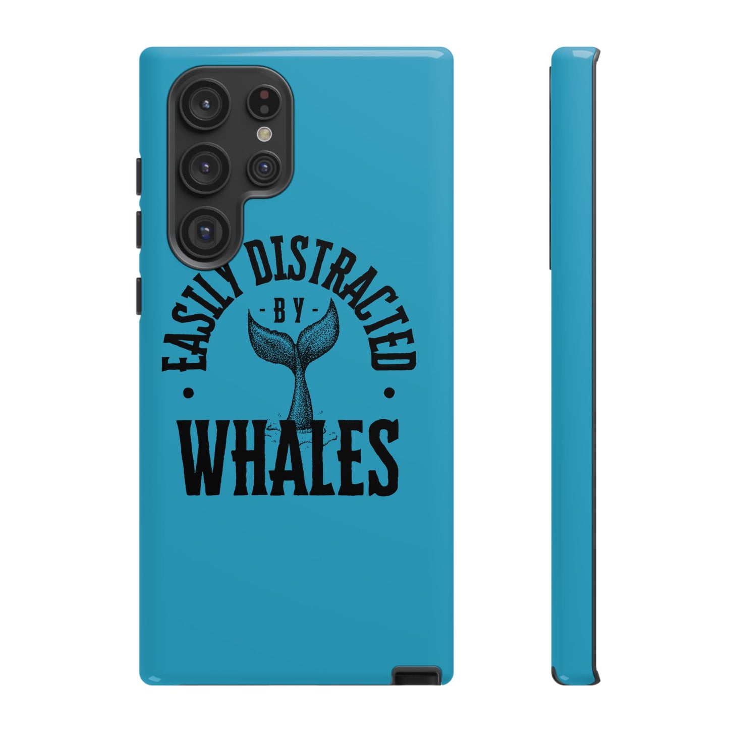 Easily Distracted - Whale - Tough Cases