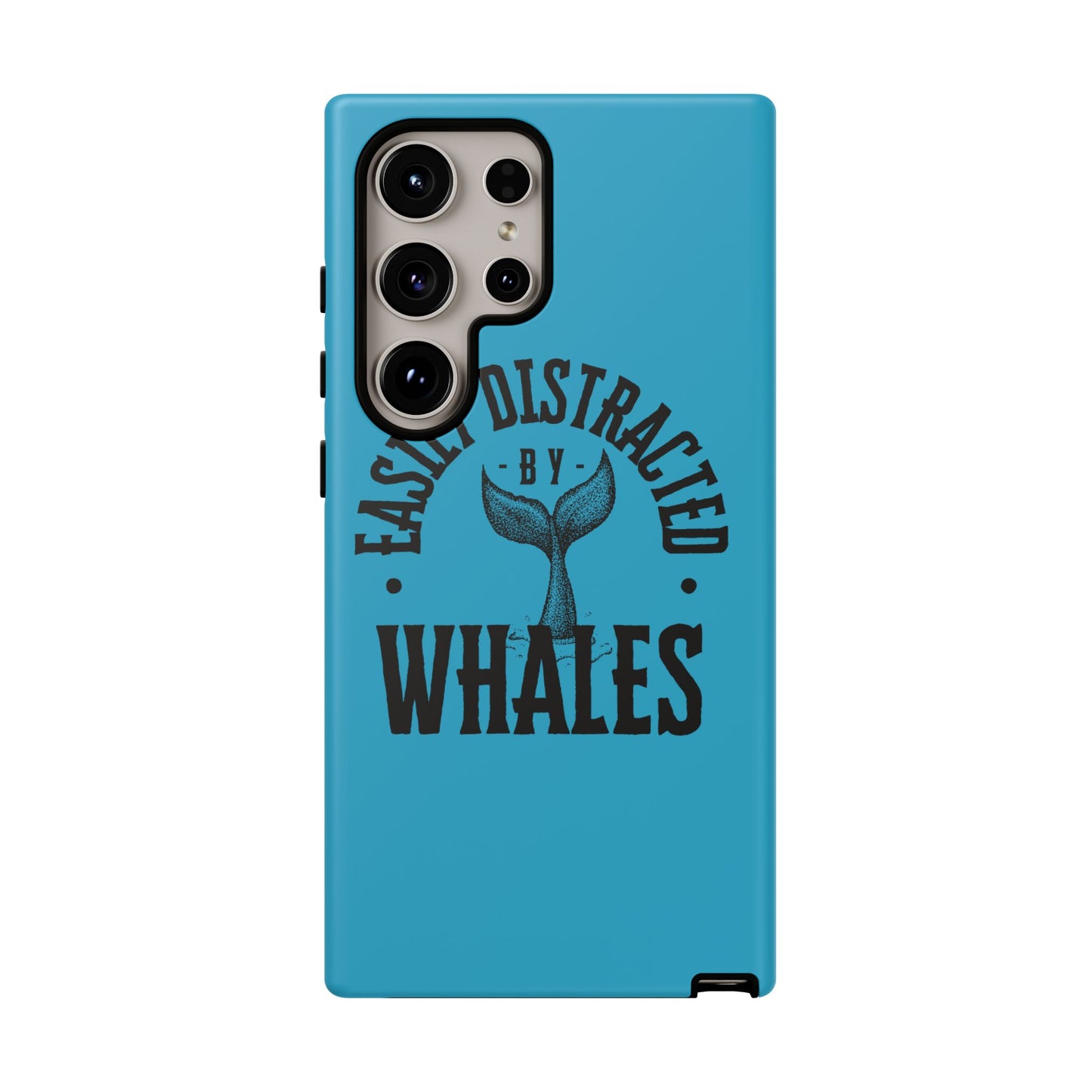 Easily Distracted - Whale - Tough Cases