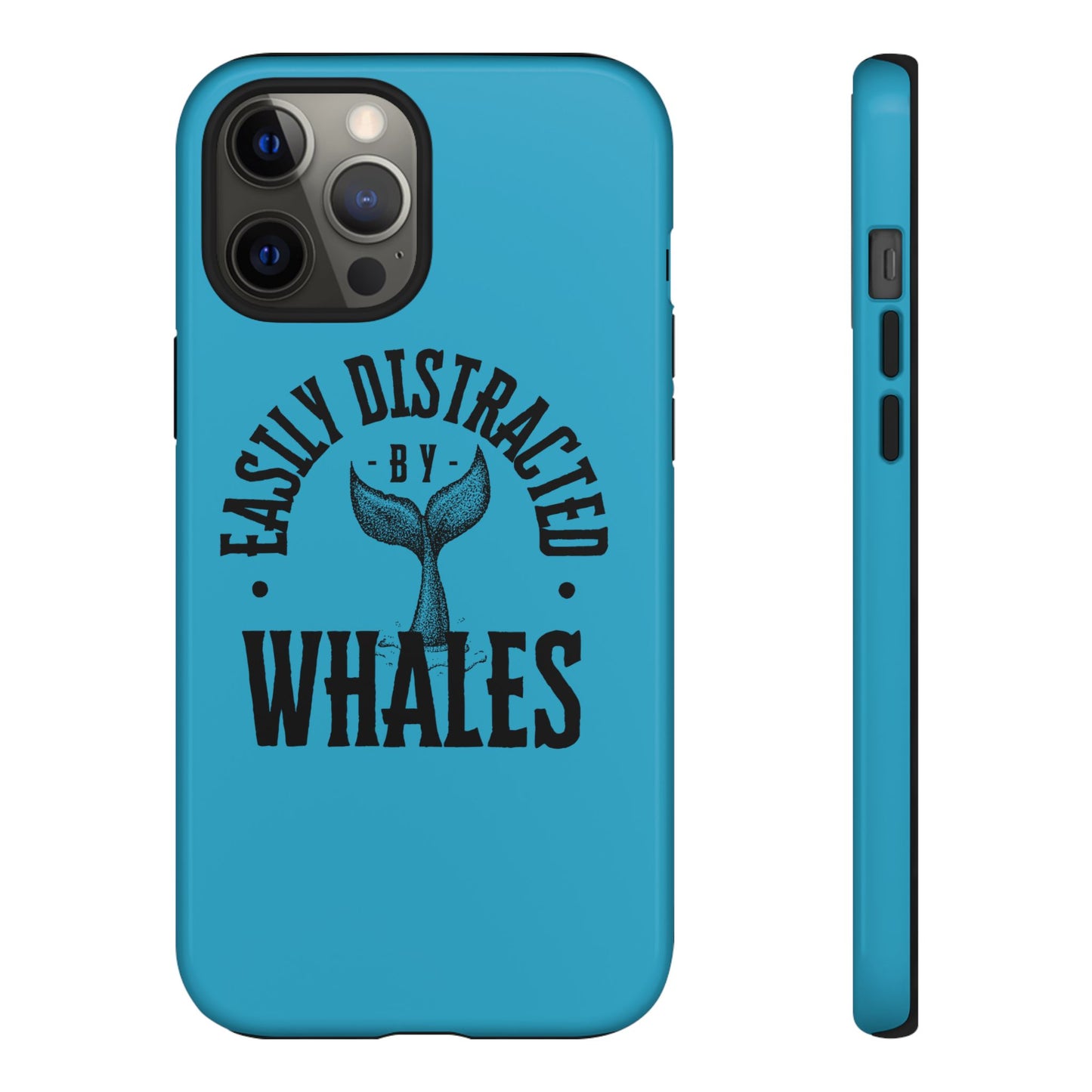 Easily Distracted - Whale - Tough Cases