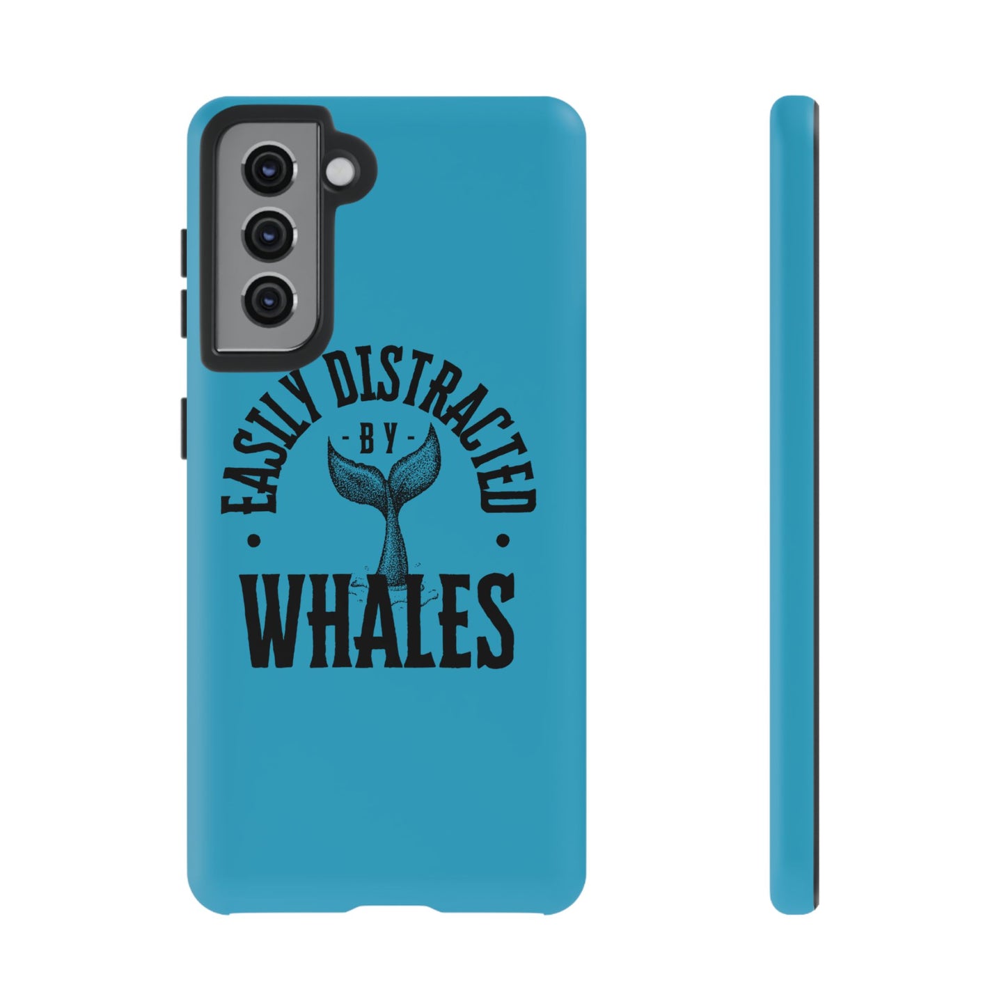 Easily Distracted - Whale - Tough Cases