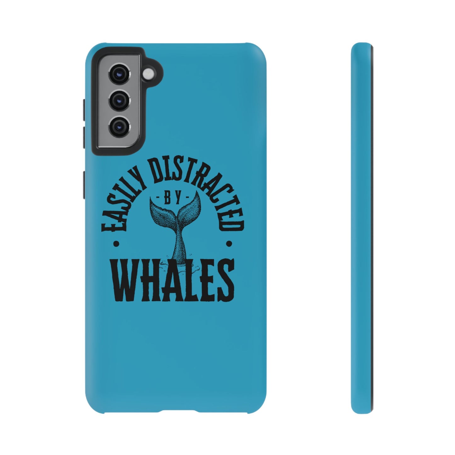 Easily Distracted - Whale - Tough Cases