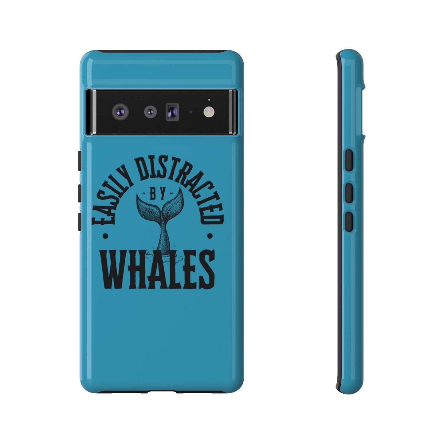 Easily Distracted - Whale - Tough Cases