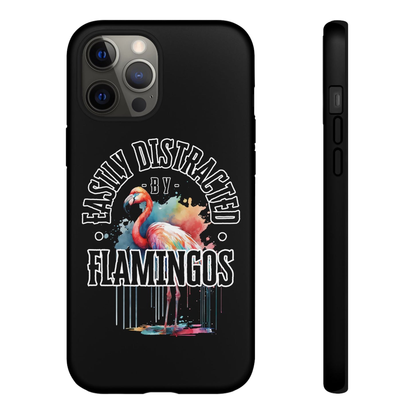 Easily Distracted - Flamingos - Tough Cases