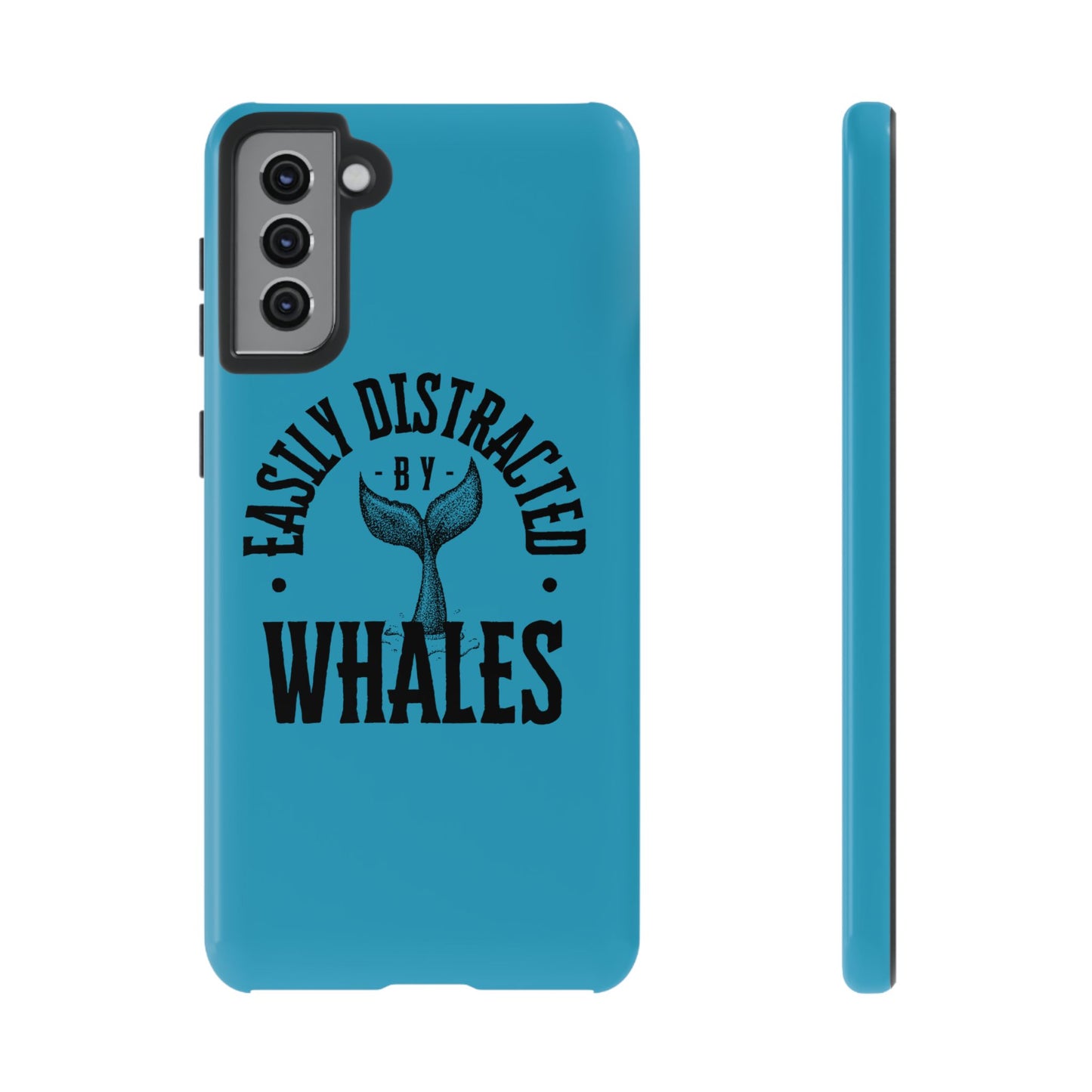 Easily Distracted - Whale - Tough Cases