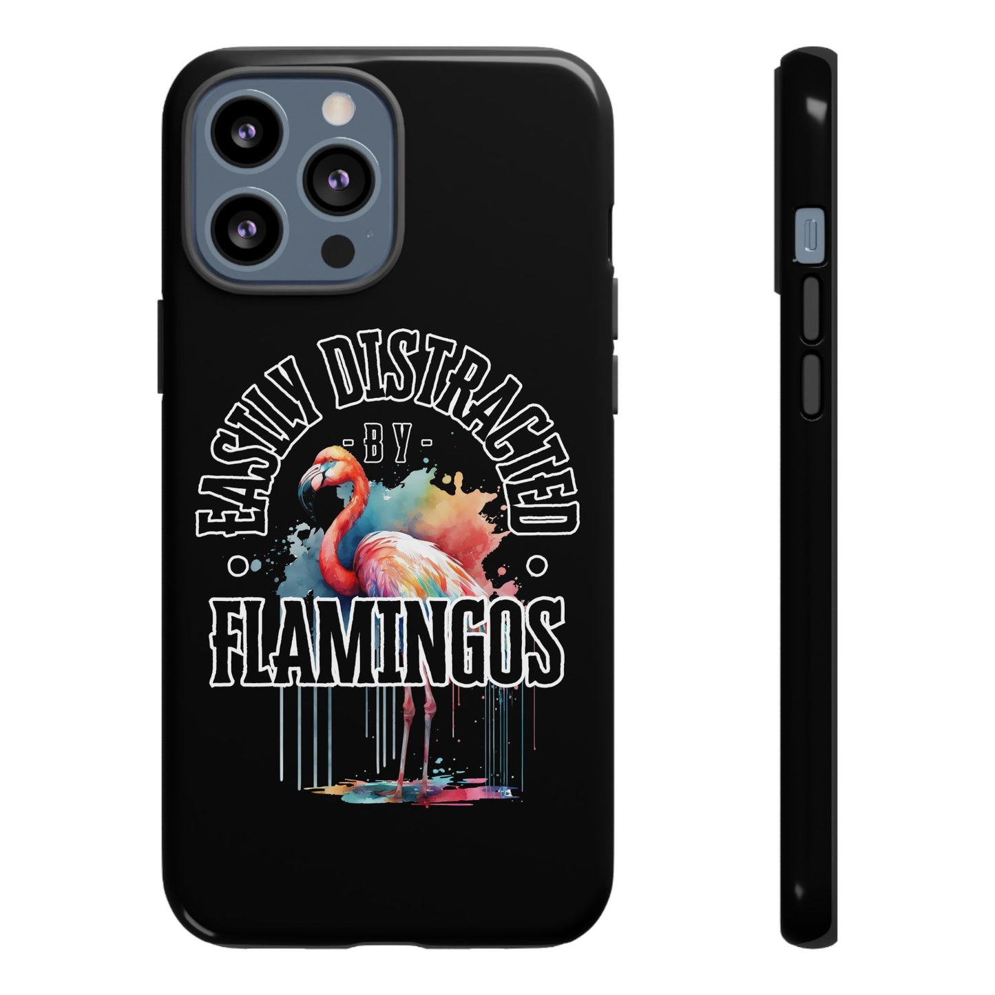 Easily Distracted - Flamingos - Tough Cases