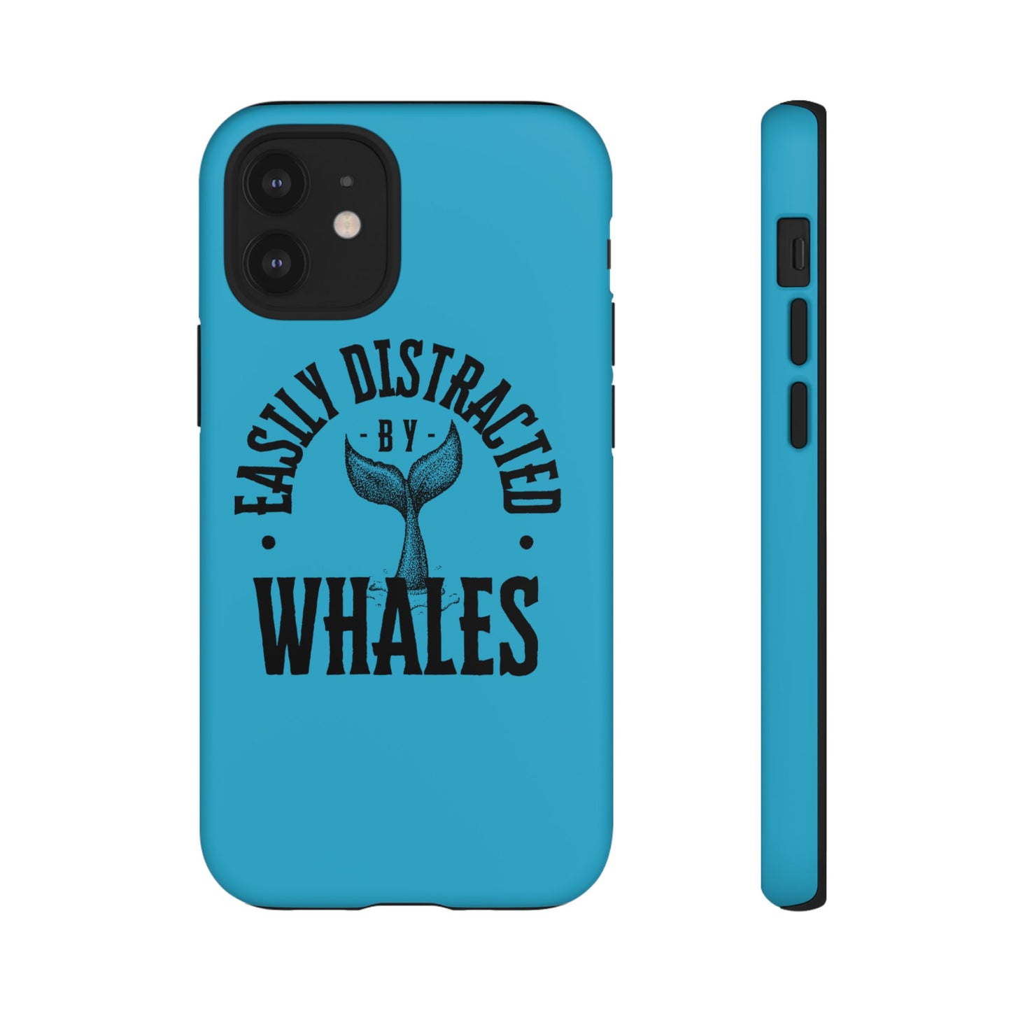 Easily Distracted - Whale - Tough Cases