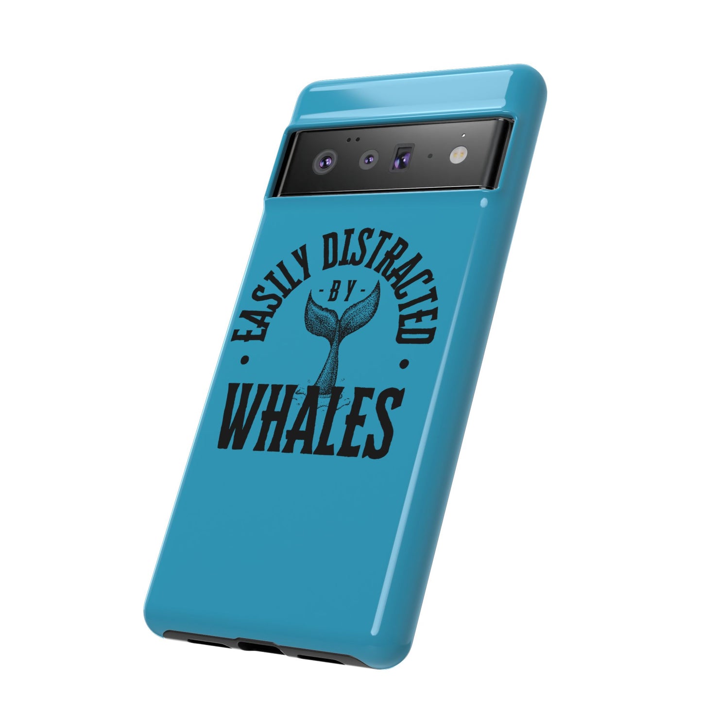 Easily Distracted - Whale - Tough Cases