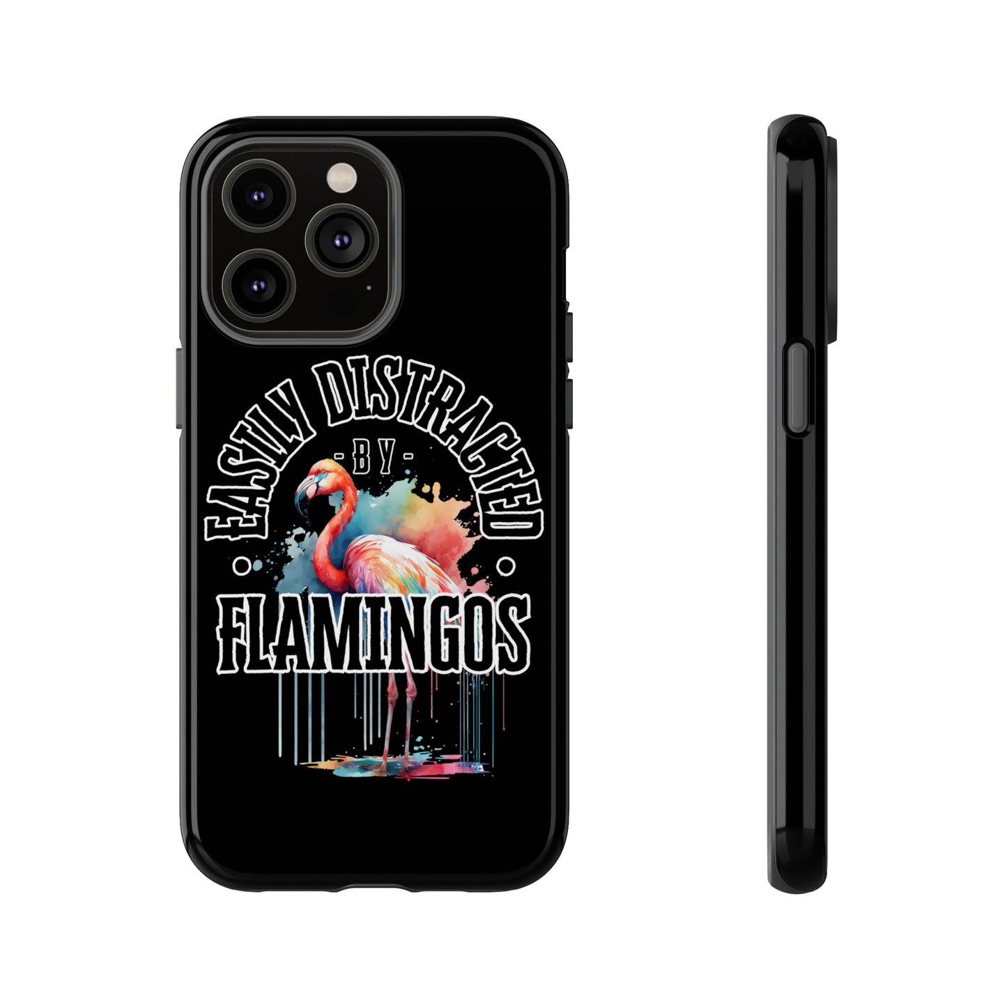 Easily Distracted - Flamingos - Tough Cases