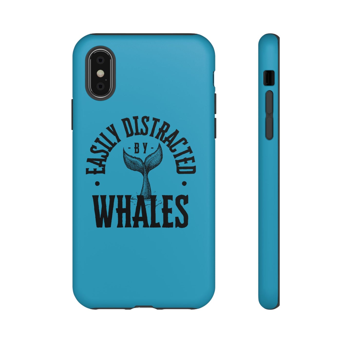 Easily Distracted - Whale - Tough Cases