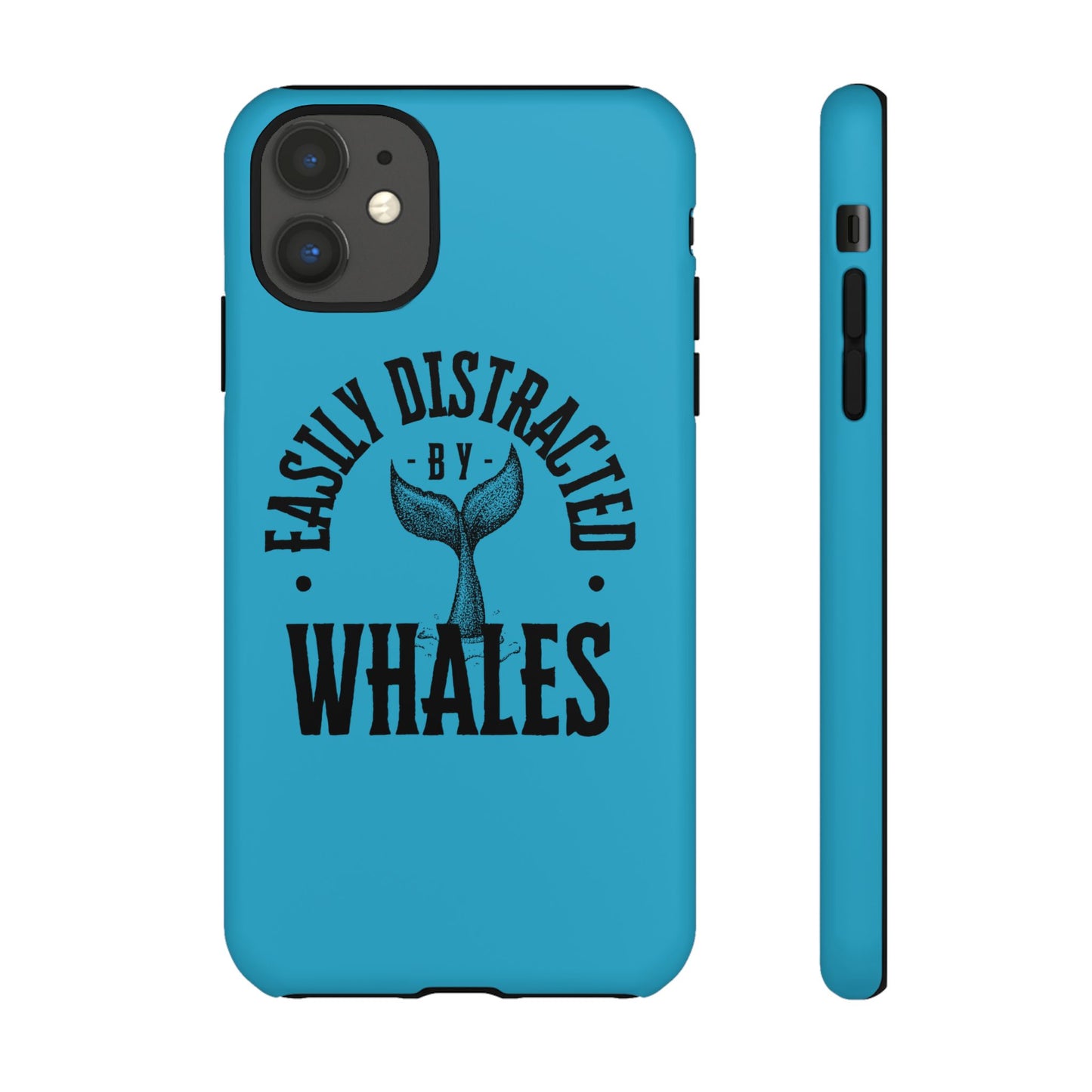 Easily Distracted - Whale - Tough Cases