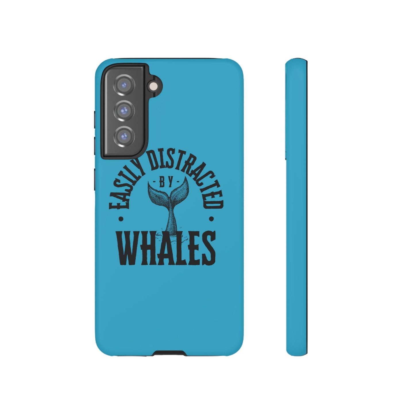 Easily Distracted - Whale - Tough Cases