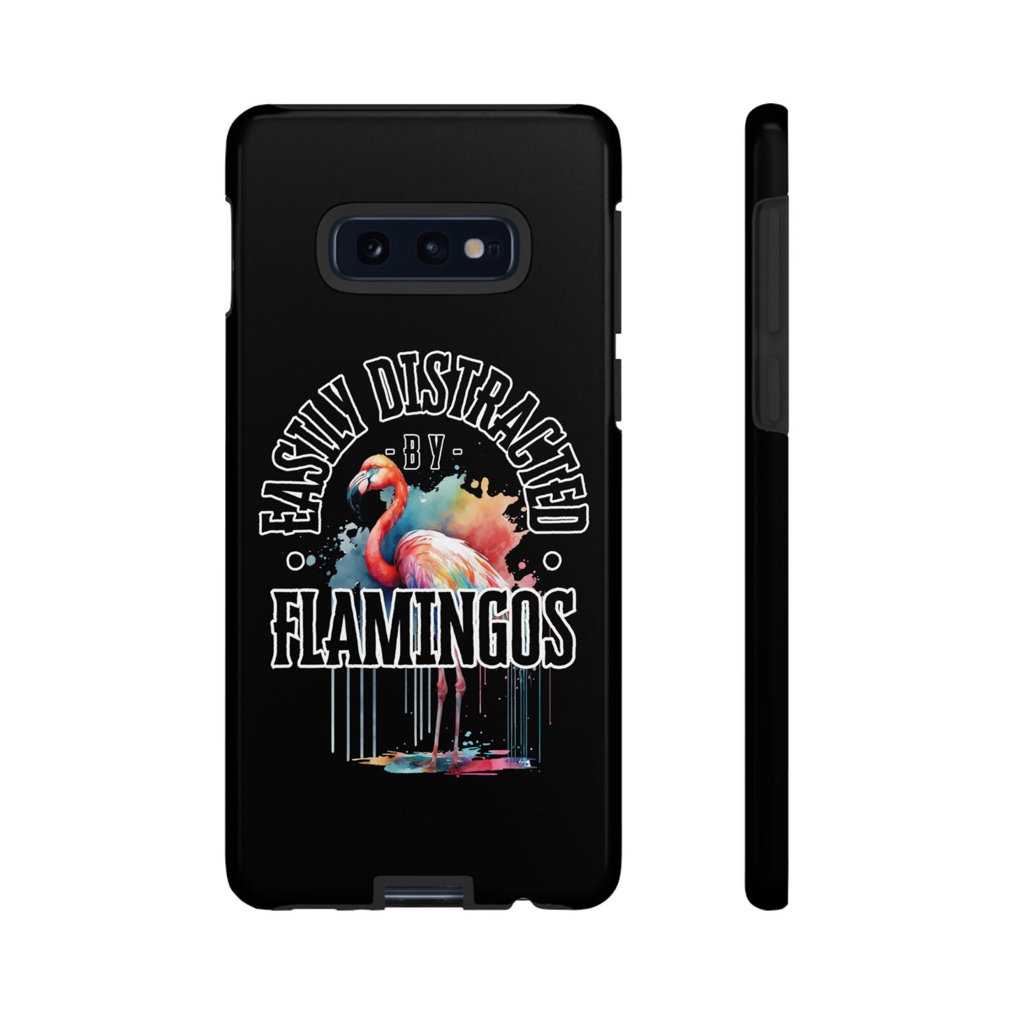 Easily Distracted - Flamingos - Tough Cases