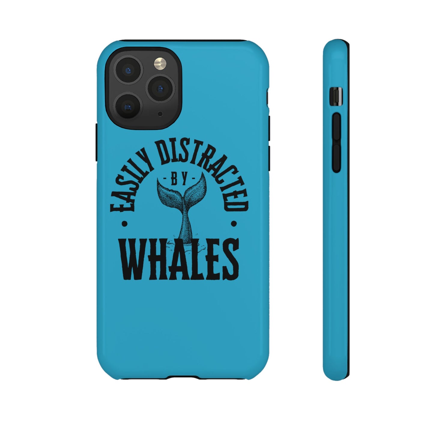 Easily Distracted - Whale - Tough Cases