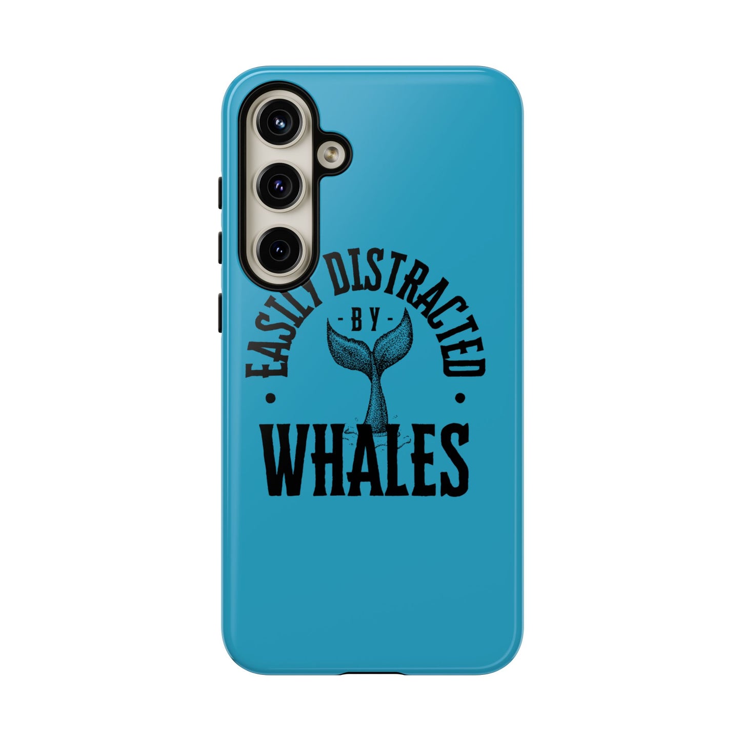 Easily Distracted - Whale - Tough Cases