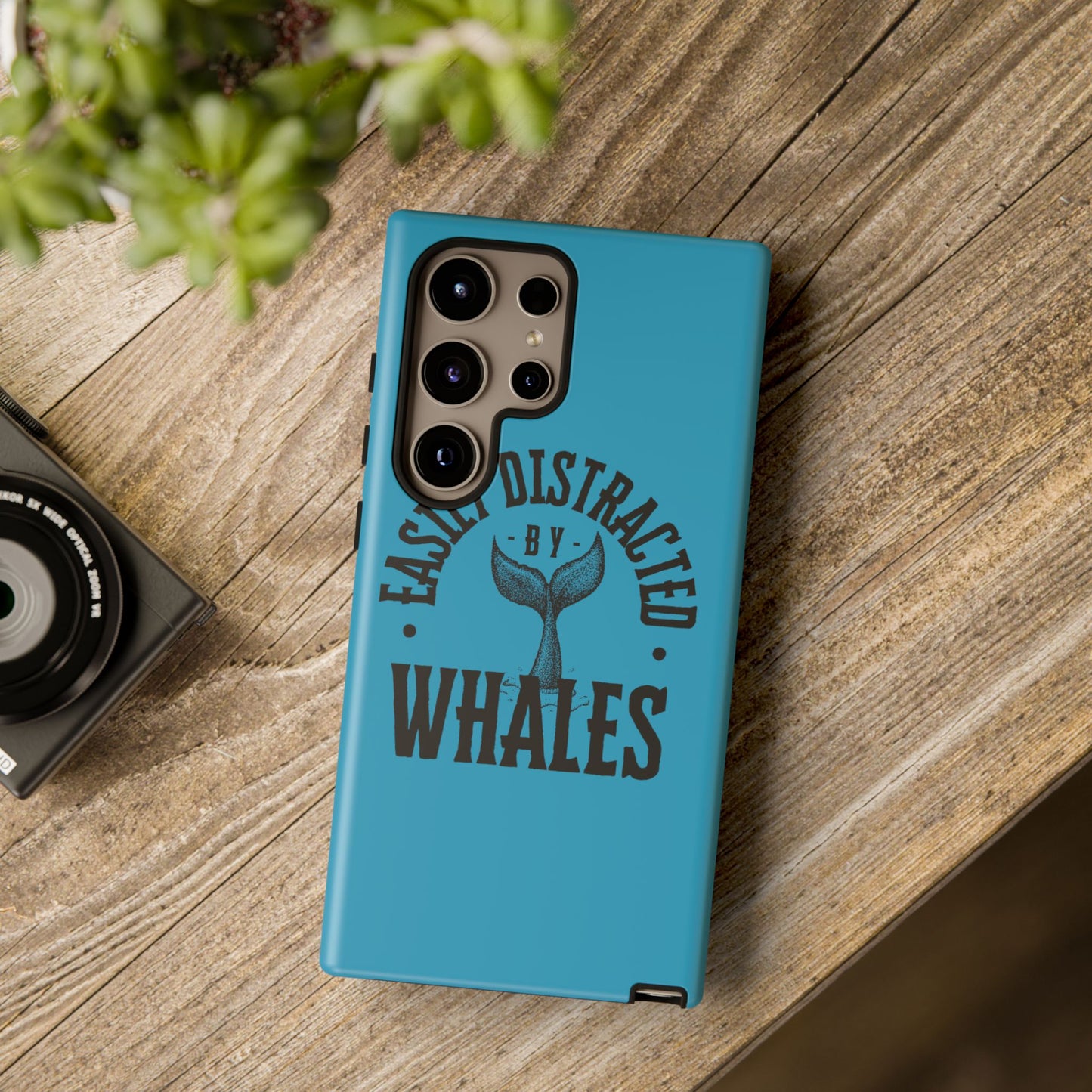 Easily Distracted - Whale - Tough Cases