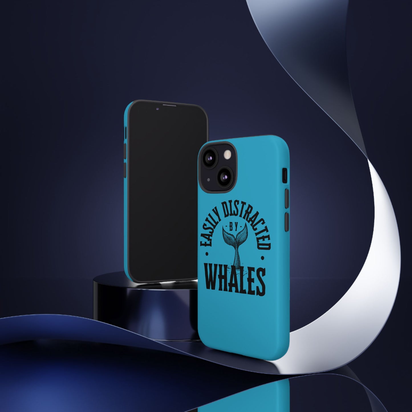 Easily Distracted - Whale - Tough Cases