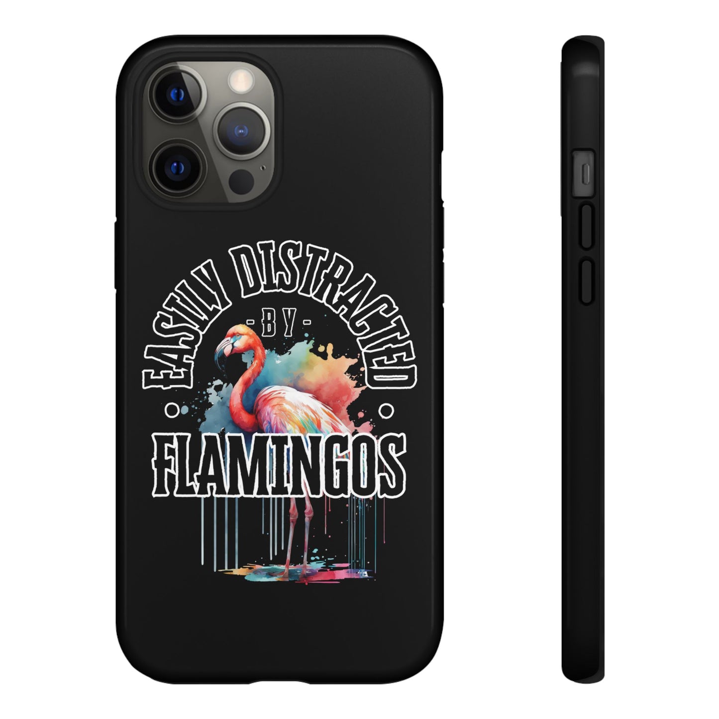 Easily Distracted - Flamingos - Tough Cases