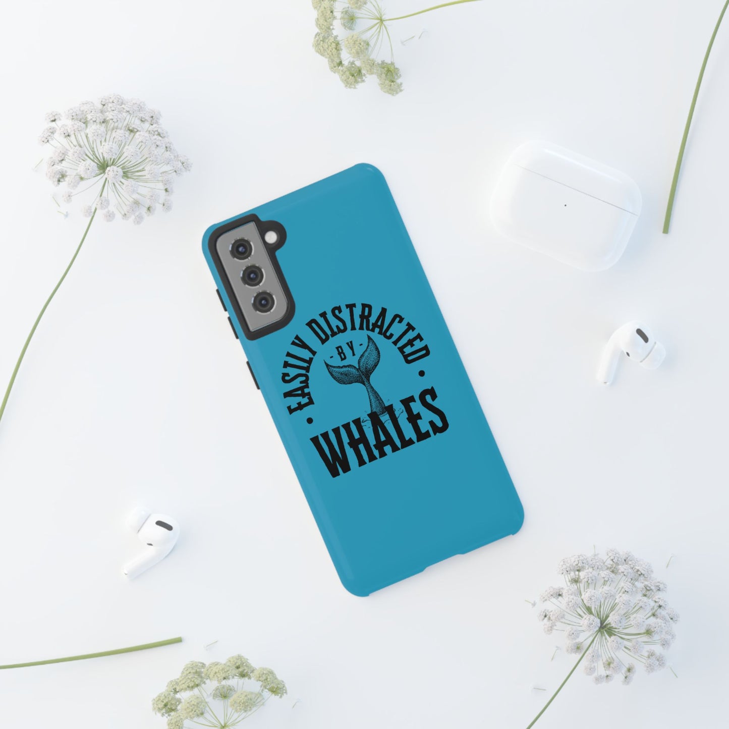 Easily Distracted - Whale - Tough Cases