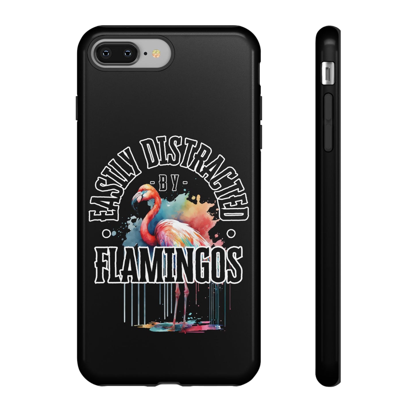 Easily Distracted - Flamingos - Tough Cases