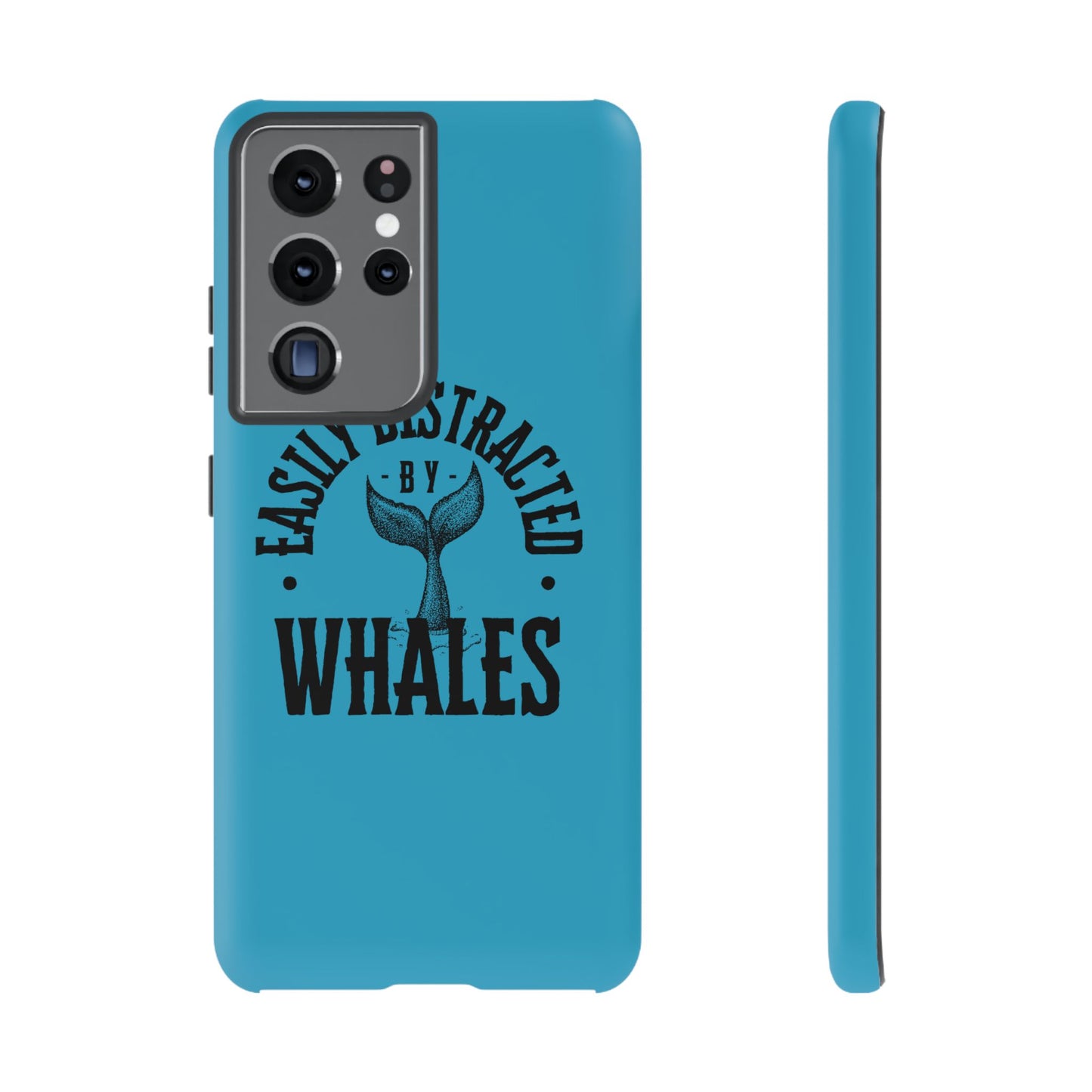 Easily Distracted - Whale - Tough Cases