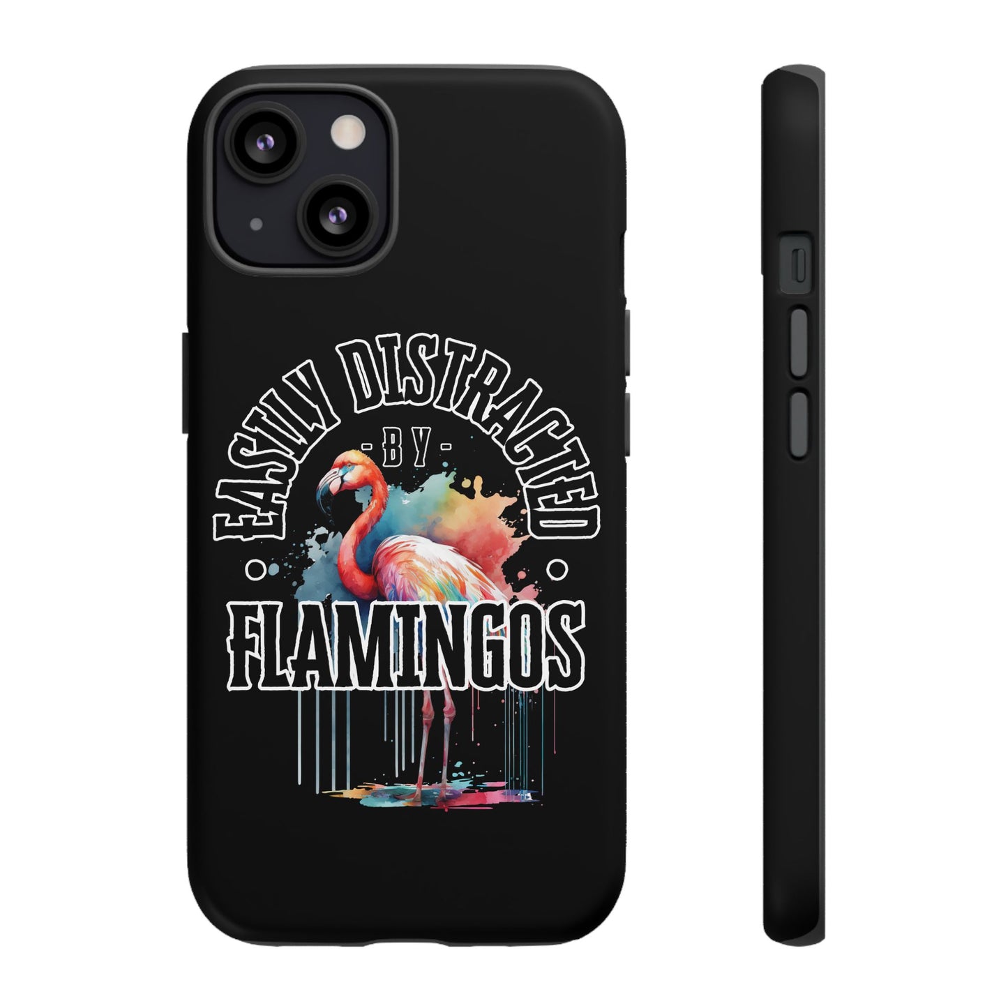 Easily Distracted - Flamingos - Tough Cases