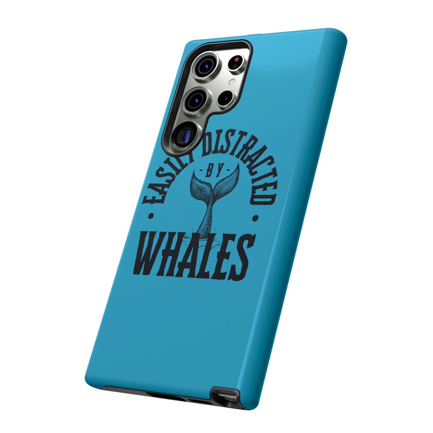 Easily Distracted - Whale - Tough Cases